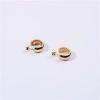 Modern Geometric Hoop Earrings