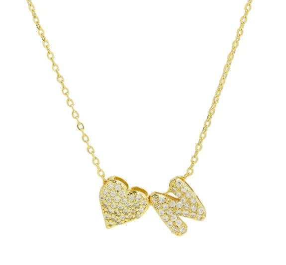 Zircon Heart Necklace