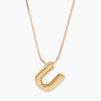 3D Balloon Letter Necklace