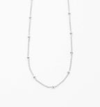 Bead Clavicle Necklace