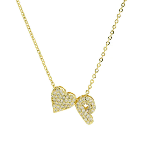 Zircon Heart Necklace