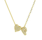 Zircon Heart Necklace