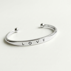 Love Open Cuff Bracelet
