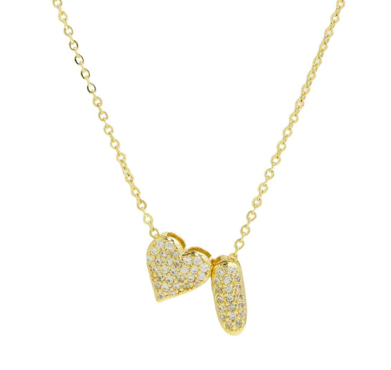 Zircon Heart Necklace