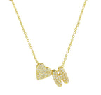 Zircon Heart Necklace